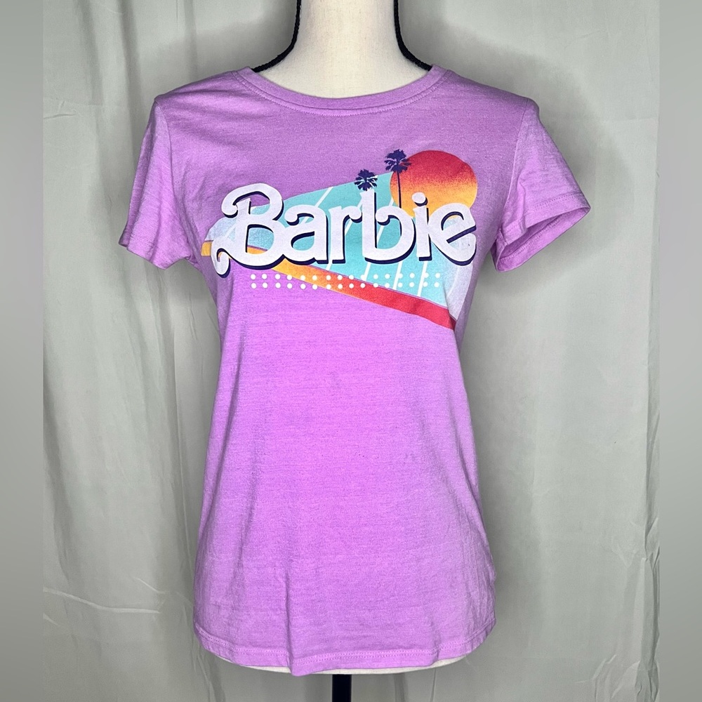 Pink Barbie Short Sleeve T-Shirt Size L